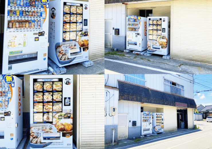 徳永食品株式会社様(3台目)の冷凍自動販売機を設置しました