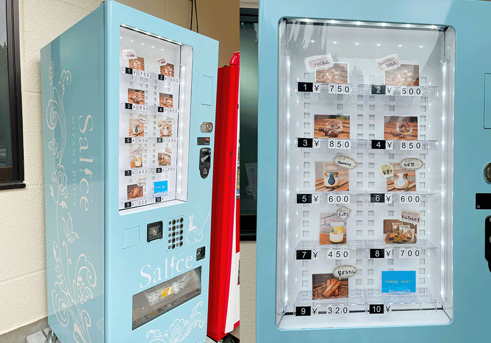 Night sweets BAR salice様に焼き菓子自動販売機を設置しました