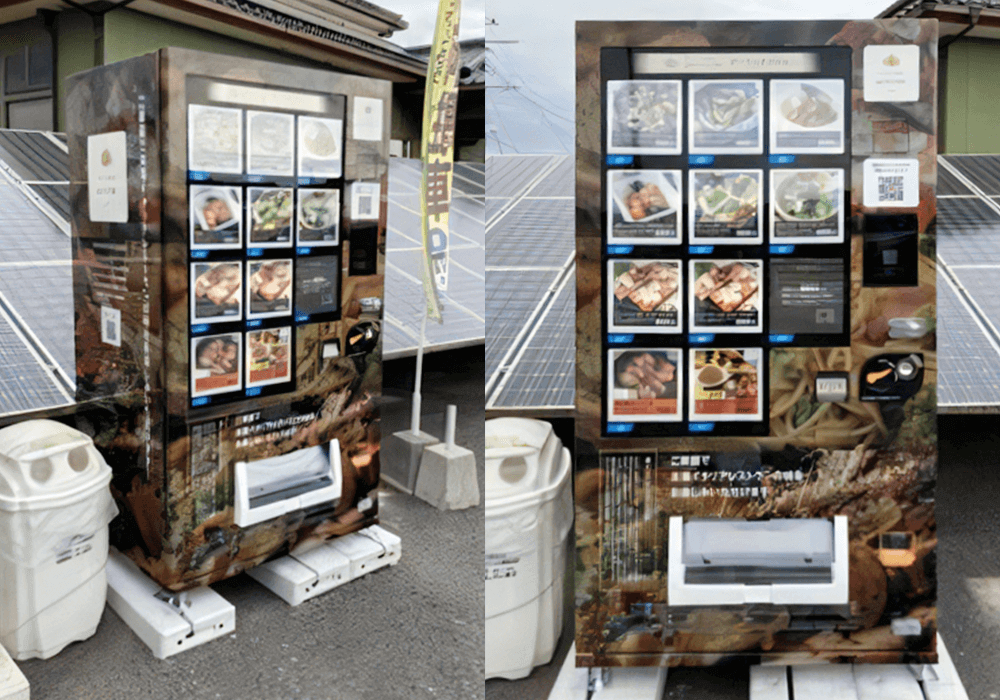 茨城県神栖市の自販機コーナーにメイクファン様の冷凍自動販売機を設置しました