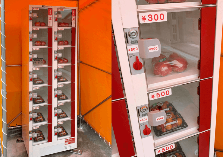 M.K.ファーム様に野菜販売用ロッカー型自動販売機を導入しました